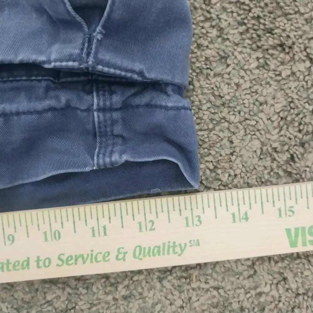Polo By Ralph Lauren Shorts Mens Size 38 Blue Cargo Button Closure Classic - Picture 6 of 9
